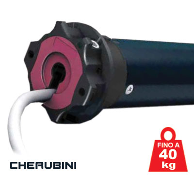 Motore per Taparella Avvolgibile Cherubini 45 Modo RX 20 (ricevente integrata) - Fino a 40 Kg