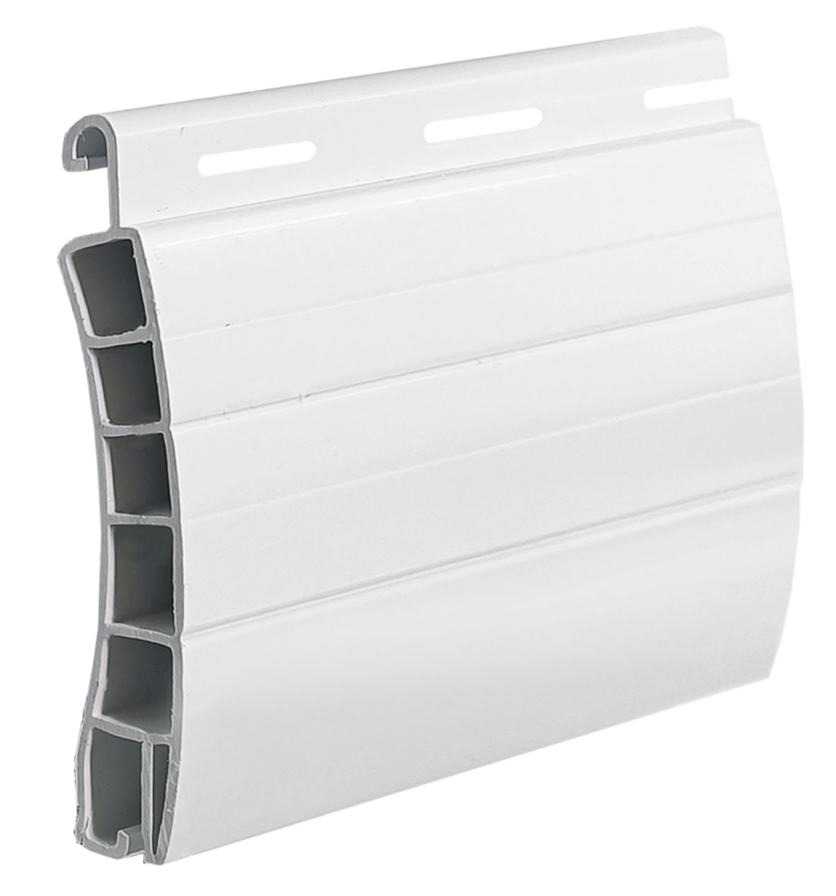  1 Bianco - Avvolgibile PVC - FIBREGLASS