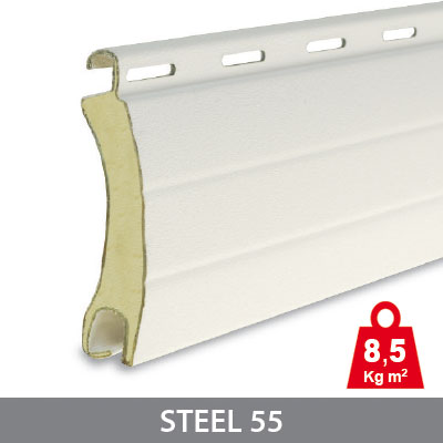 Tapparella Avvolgibile Antieffrazione in Acciaio Coibentato Steel 55