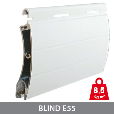 Tapparella Avvolgibile in Alluminio Estruso Blind E55