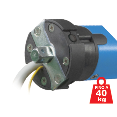Motore per Taparella Avvolgibile e Tenda da Sole HASO 45 CE 20 Centralina Integrata - Fino a 40 Kg