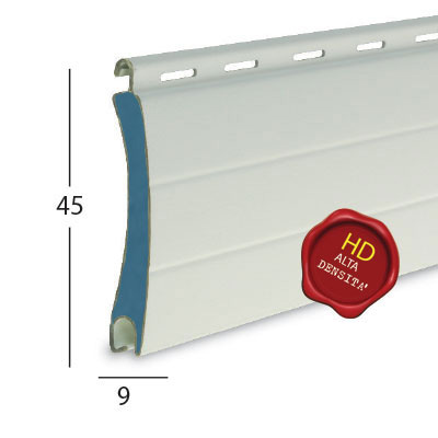 Tapparella Avvolgibilie in Alluminio Coibentato Alta Densità Mini R45 HD