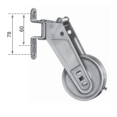 Avvolgitore esterno orientabile cod 018A0633 avvolgitore esterno orientabile mt 6 cromato