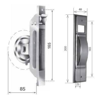 Avvolgitore S cod 025S0520B avvolgitore S mt 5 c/placca bronzo 165 mm