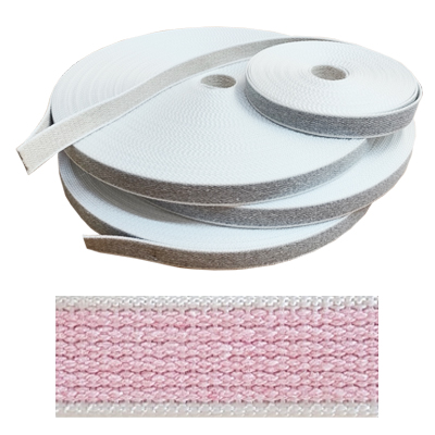 Cintino per avvolgibili cod R89-R cotone rinforzato rosa