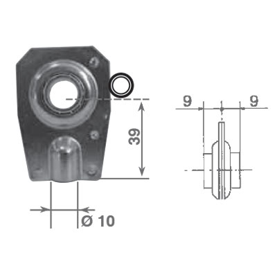 Cuscinetto a sfere estraibile cod 109CRD20 cuscinetto estraibile